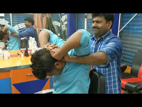 body pain relief back cracking with Head massage for mind refreshing | Indian ASMR
