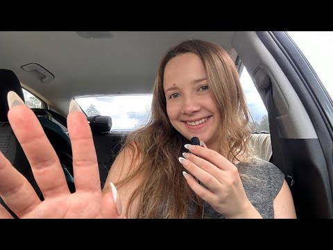 ASMR | Hand Movements, Repeating Words, Tongue Clicks 💛TINY MIC LOFI💛