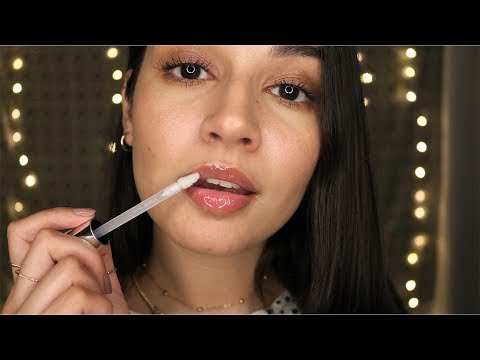 ASMR 100 Layers of Lipgloss ~Mouth Sounds, Lipgloss Pumping, Counting~