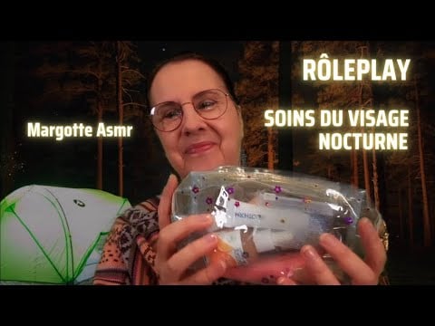 Asmr français, Rôleplay "Soins du visage nocturne "