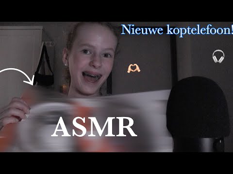 [ASMR] Nieuwe koptelefoon unboxen! 🎧🫶🏻