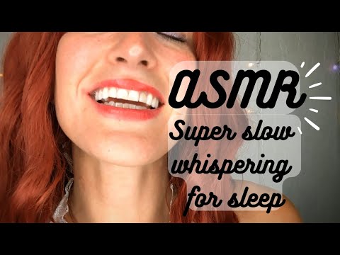 ASMR | Super Slow Whispering for Sleep 😴