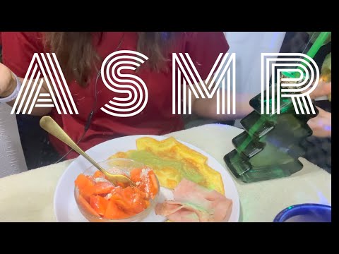 ASMR COMIENDO HUEVITO Y PAPAYA PARTE 1