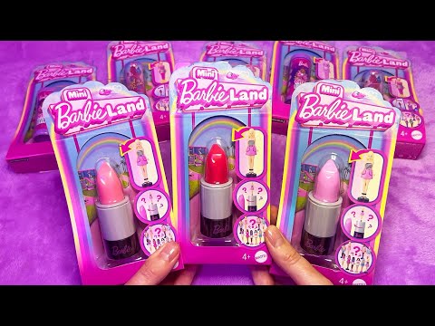 ASMR Barbie Polly Pocket Lipsticks?! (Whispered Unboxing)