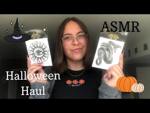 Halloween Haul ASMR Spirit Halloween 🎃