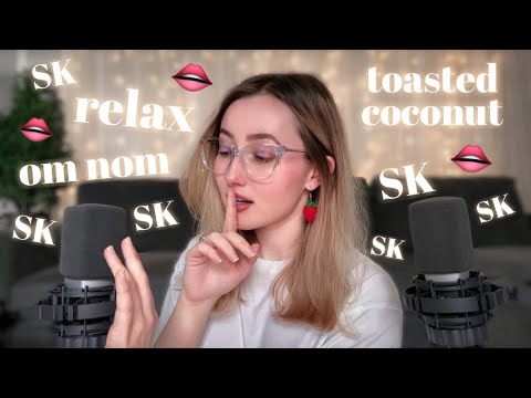 ASMR | The ULTIMATE Trigger Words Assortment (SK, Om-Nom, Mouth Sounds, Toasted Coconut)✨👄💤