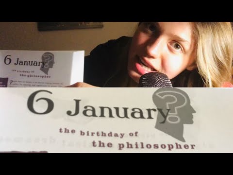 ASMR January 6th Birthday Astrology Reading ( Ear to Ear )