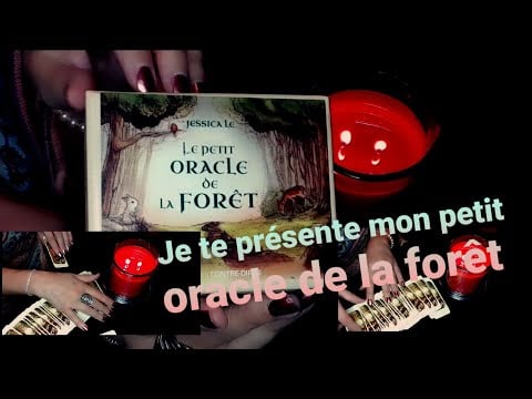 Asmr francais " Présentation de mon petit oracle de la forêt "