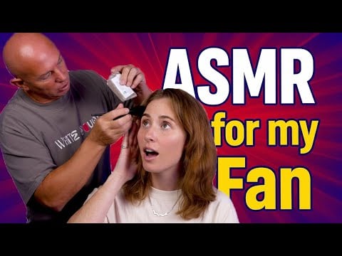 Ultimate ASMR Ear Brushing Experience with Crinkle Sounds - ASMR for my Fan