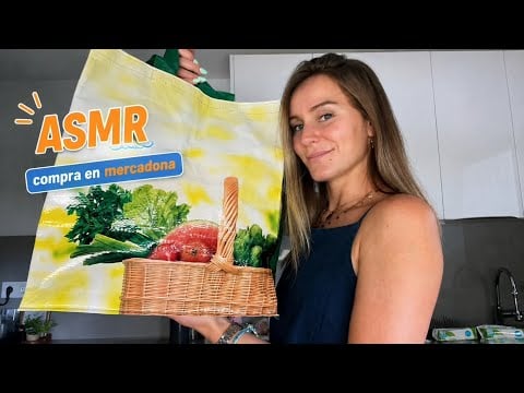 ASMR CASUAL Te enseño mi compra 🍓🧀🥕🥔🐟