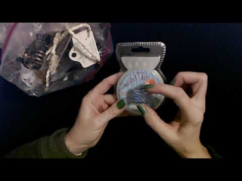 ASMR | Goodwill Jewelry Bag Show & Tell 1-24-2021 (Whisper)