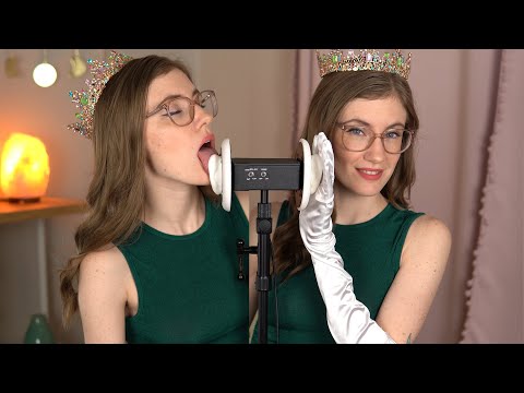 ASMR ~ Ear Licking & Silk Gloves from a Princess