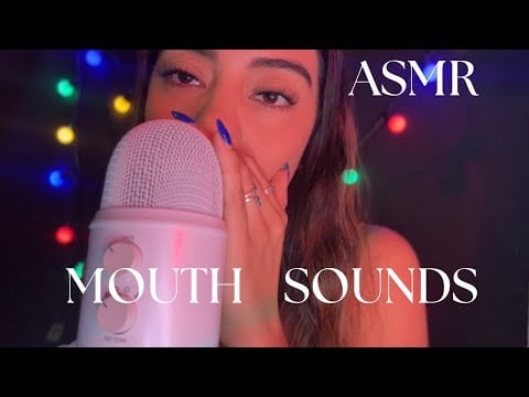 ASMR ☆ FAST & AGRESSIVE mouth sounds💗 extra rápido ⚡️ 