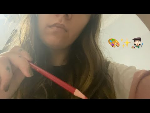 yüzüne resim çiziyorum (türkçe asmr) fırça sesleri