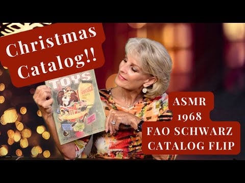 Vintage 1968 Toy Catalog | FAO Schwarz ASMR