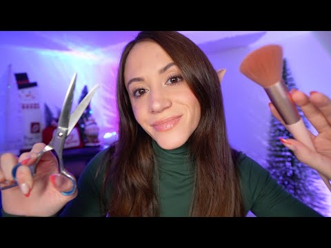 ASMR Magic Elf Heals You ⭐ (negative energy pulling, brushing your face)