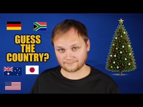 Can You Guess the Country by Weird Christmas Traditions? (ASMR Rain)