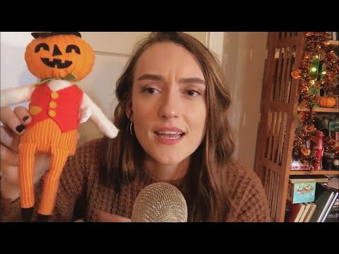 ASMR- Mini Halloween Haul & Reading Halloween Facts