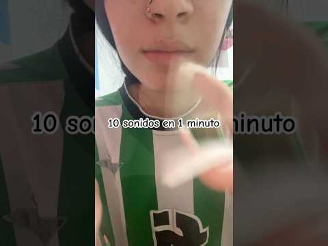10 sonidos en 1 minuto  #asmr #relax #triggersforsleep #asmraggressive #nails #asmrsounds #tingles