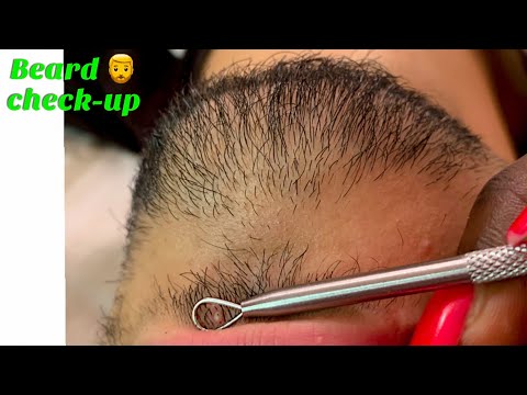 ASMR Allzoomed Beard Picking | Check-Up | Scratching for a peaceful sleep session 😴