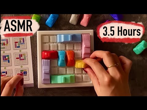 ASMR - 3.5 Hours of Playing Rush Hour / traffic JAM - Clicky Whispers