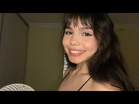 ASMR | te COLOCANDO para DORMIR (com inaudível e alguns gatilhos) ✨🤍😴