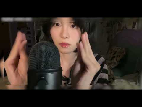 ASMR🎧｜Use tweezers to remove negative energy_Pinch your little face