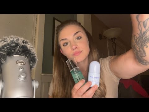 ASMR Skincare Personal Attention Roleplay :)