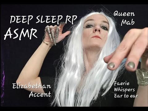 ASMR DEEP SLEEP RP (Queen Mab Tucks You In)(FantasyTheme)(Spells, Fizzing Potion, WhisperingFaeries)