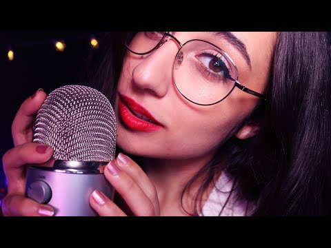 ASMR ~ Extremely Close-Up Whispers and Mouth Sounds ~ Rambling