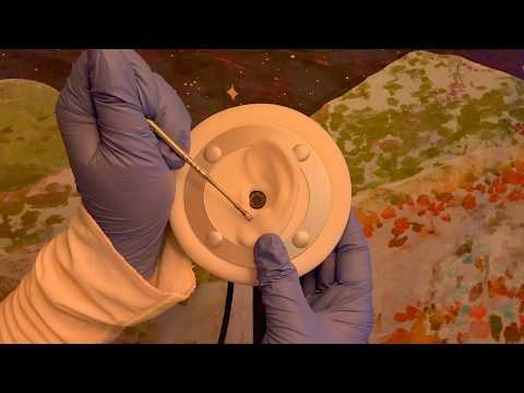ASMR | Long & Thorough Ear Cleaning - Spring Tool, Picking, Wet Wipes + More!