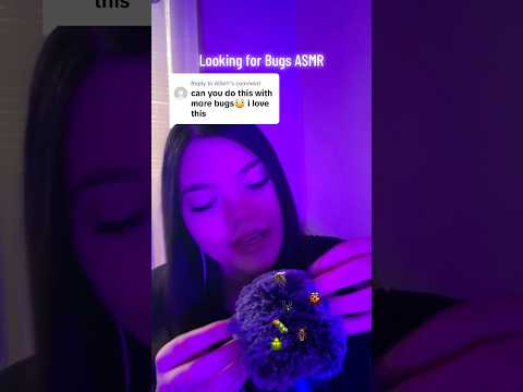 Looking for MORE Bugs ASMR 🐛🐞🪳🪲 #tingles #visualtingle #asmrlive #relax #triggersforsleep