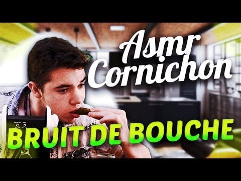 🥒 ASMR : Français Bruit de bouche Cornichon (  l'ASMR à la française ) 🥒