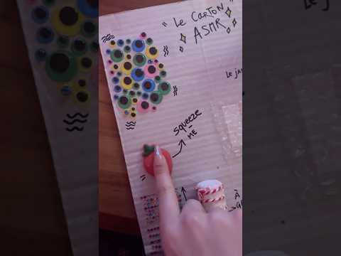 Le carton ASMR rend trop bien ! 🥹