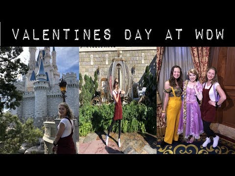 celebrating valentines day at wdw // dcp spring 2019