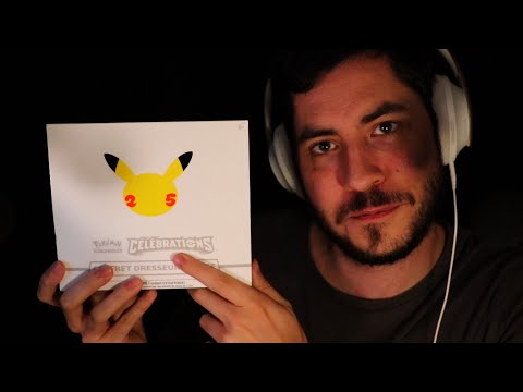 ASMR Pokemon ETB Celebrations 25 ans
