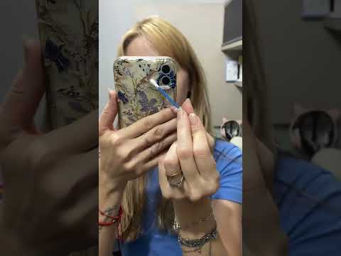Como se o som estivesse acariciando a sua mente 🖌️✨ #camerabrushing #asmr #shorts #asmrviral