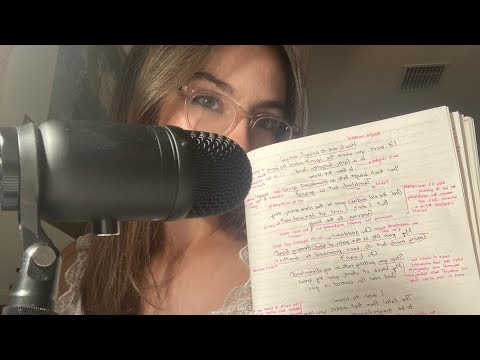 reading taylor swift lyrics 🫶🪩 asmr