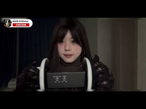 ASMR🎧｜Touch the ear｜Whisper Touch the microphone Trigger sound Lace gloves