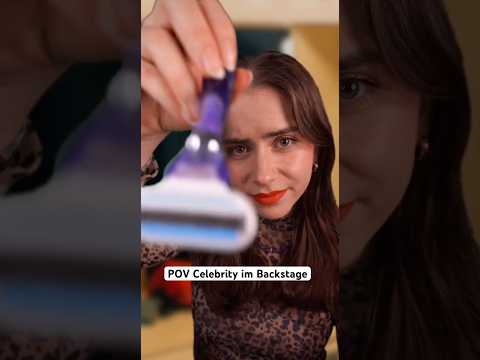 ASMR Celebrity im Backstage #asmr #pov #asmrshorts #shortvideo