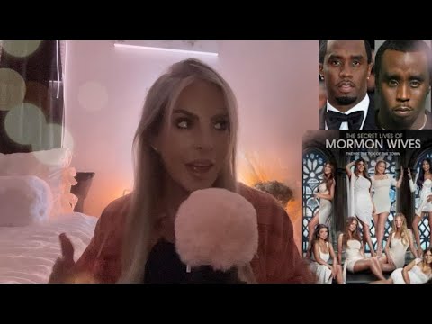 ASMR Clicky Whisper Ramble Celebrity Gossip & Reality Recap All The TEA 🫖