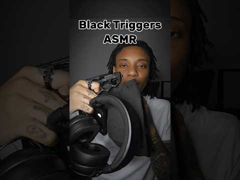 ASMR But Everything's Black #asmr #asmrtriggers #asmrtapping #asmrvideo #sleep #fyp