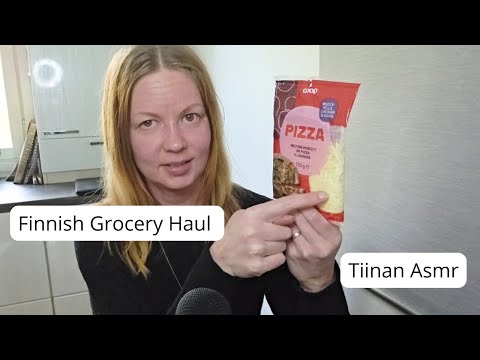 ASMR - Finnish Grocery Haul | Everyday Celebration with Nacho Bake