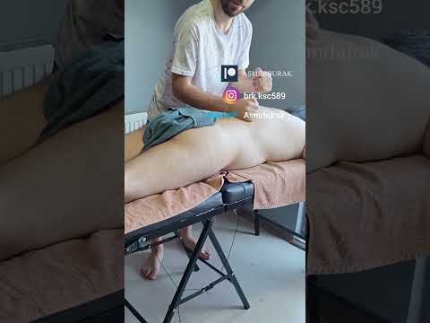 Turkish massage that relaxes back muscles #satisfying #relaxing #asmr #shorts #massage