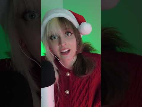 ASMR 💗 this isnt good #asmr #christmasasmr #asmrfunny