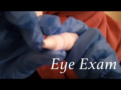 ASMR | 1 Minute 30 Seconds Eye Exam (Fast & Aggresive with Camera Tapping)