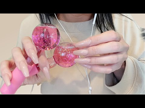 1 Minute ASMR Doing Your Skincare Layered Sounds