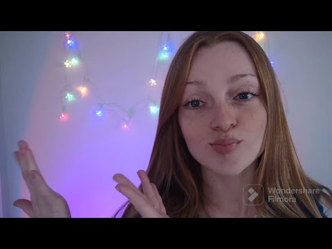 ASMR • showing u my lights 🎄🌸