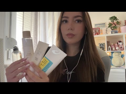 ASMR My Skincare Routine (whisper ramble)