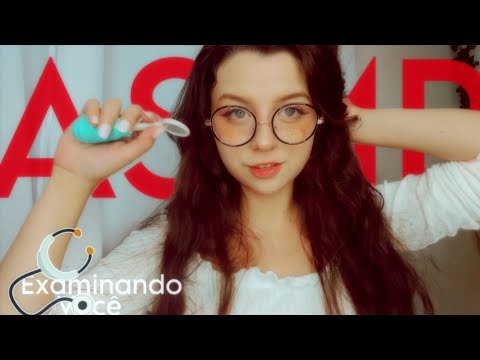 ASMR : Mas sou sua médica te examinando🔍💕